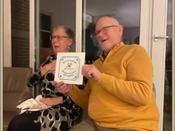 50 jarig huwelijk Wim en Tiny