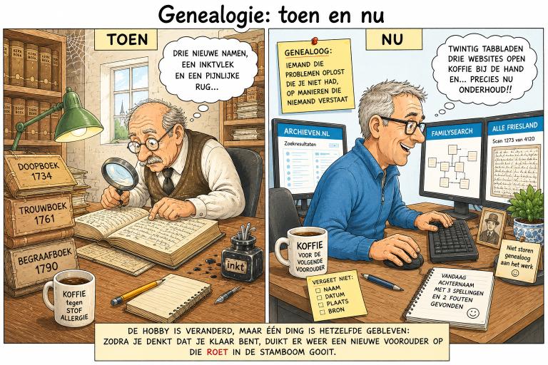 genealogie toen en nu
